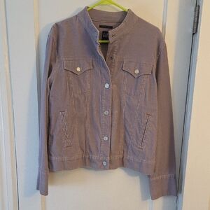 GAP Purple Jean Jacket Casual Fit